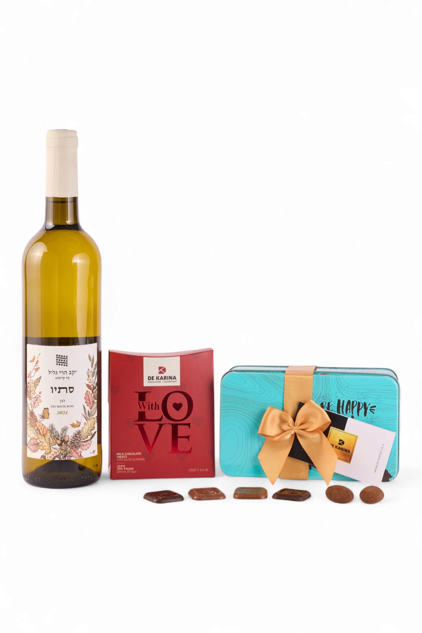 De Karina wine and chocolate bundle