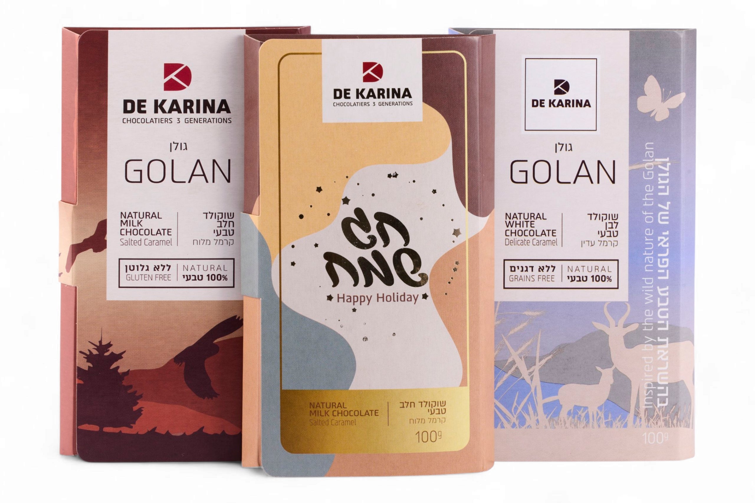 De Karina chocolate bundle in 3 variants