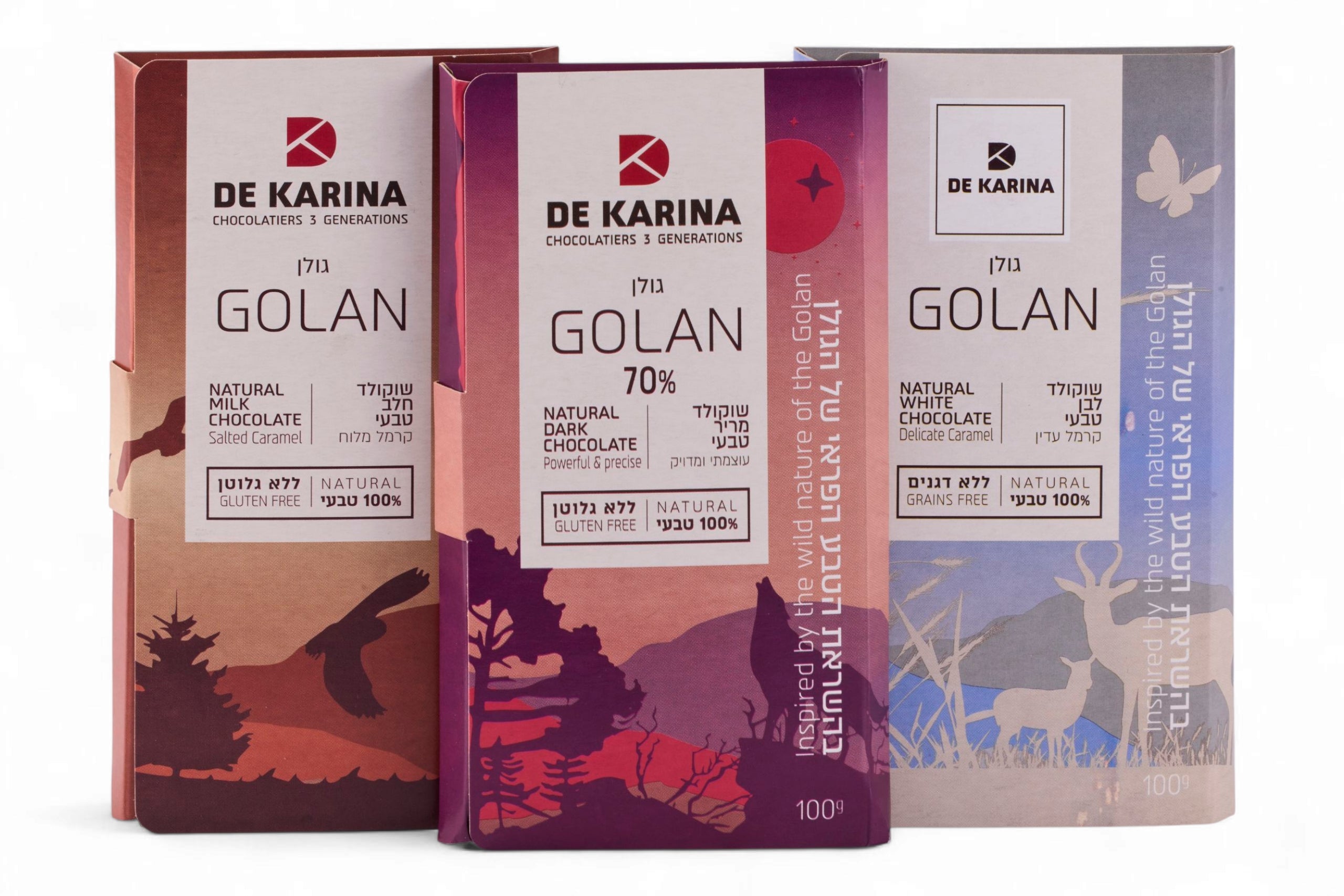 De Karina chocolate bundle in 3 variants