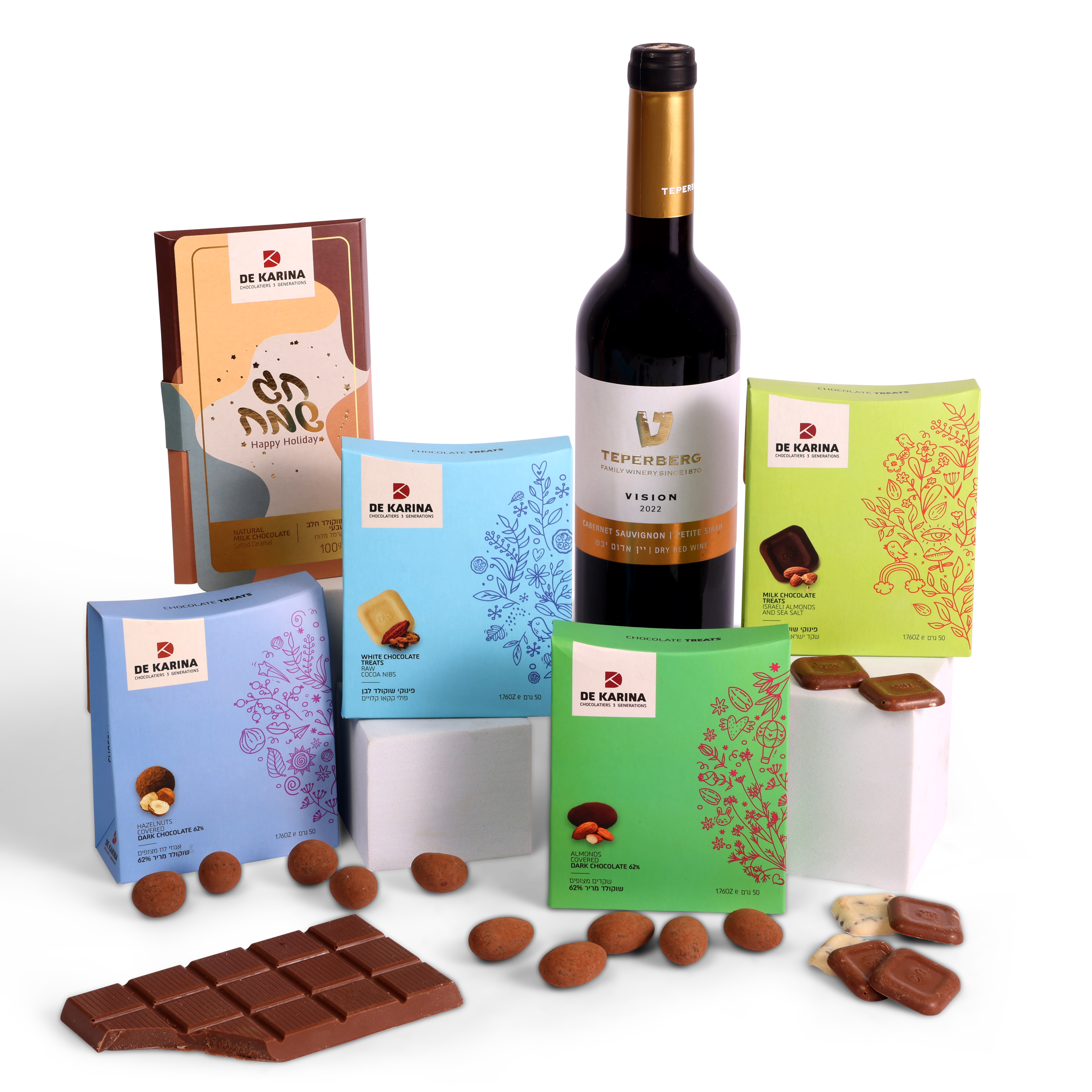 מארז שי Fine & Wine ניחוחות הגולן- כשל"פ ללא חשש קטניות