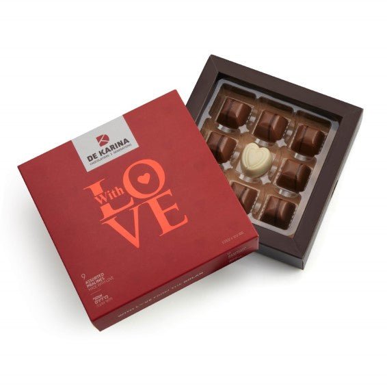 פרלינים שוקולד אהבה