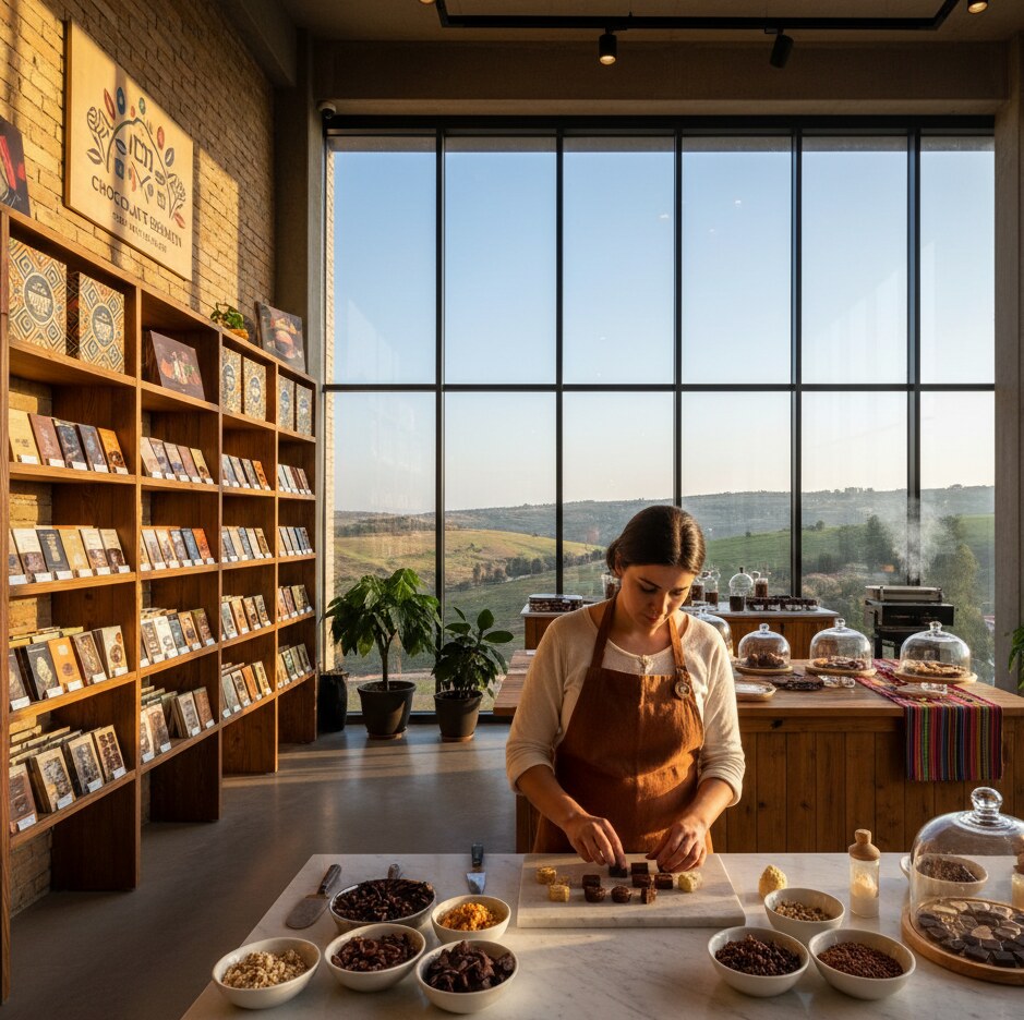 סיור במפעל שוקולד - חוויה מדהימה